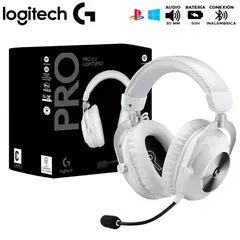 LOGITECH - Audifono Gaming G PRO X 2 LIGHTSPEED, Blanco