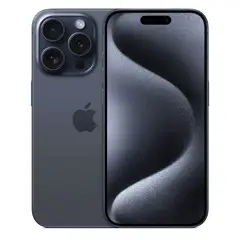APPLE - IPhone 15 Pro eSIM 128GB 6GB Azul-Titanio - OPEN BOX