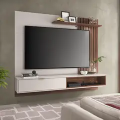 PAZART MUEBLES - CENTRO DE ENTRETENIMIENTO PANEL MAUI DELUXE 18 OFF WHITE 65
