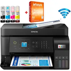 EPSON - Impresora EcoTank L5590 Multifuncional Fax USB LAN Wi-Fi