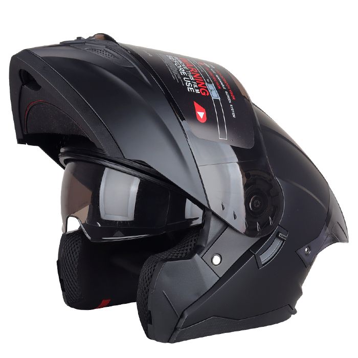 CASCO HOKEN HK3 FF916 NEGRO MATE - CERTIFICADO
