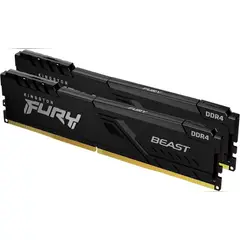 KINGSTON - KIT DE MEMORIAS FURY BEAST DDR4 PC4-25600 3200MHz 32GB 2 x 16GB