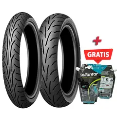 DUNLOP - PAR DE LLANTAS ARROWMAX GT601 110-70-17 y 150-70-17