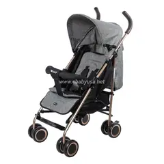 EBABY - Coche Bastón Reclinable Travis 214-4 Gris