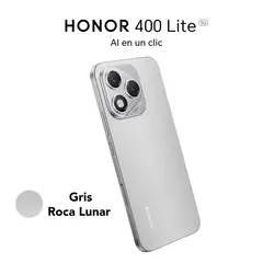 HONOR - 400 LITE 5G 8GB RAM 256GB REGISTRADO COLOR GRIS ROCA LUNAR CON ESTUCHE DE REGALO