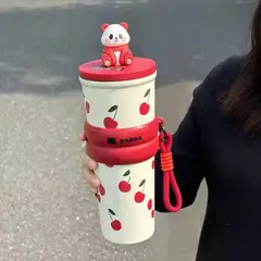 GENERICO - Termo Pandita Jelly Cup - Rojo