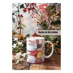 GENERICO - Taza de Loza Diseño Fiestas Patrias 11oz 18