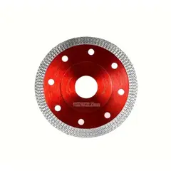 GENERICO - DISCO DIAMANTADO ROJO TRENZADO 4 1/2 PARA PORCELANATO