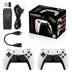CORRERREY - Consola de videojuegos M8 PRO 24G 4K HD 20000+ juegos clásicos 64Gb