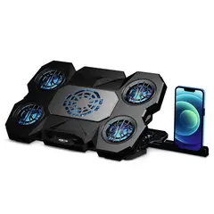 AIRBOOM - SUPREME5 AB034 BASE CON COOLER 4FAN 7CM + 1FAN 10CM