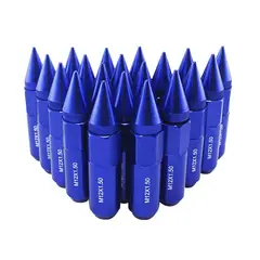 GENERICO - Tuercas Blox Para Aro 12X15X150 Color Azul