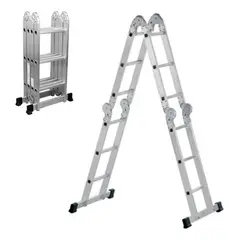 KAMASA - Escalera Combinada de Aluminio KM2141