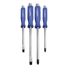 KAMASA - Juego Desarmador de Golpe 4 Piezas PVC KM948