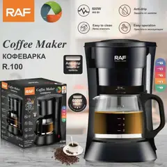 GENERICO - Cafetera Eléctrica de 600ml con Filtro y Jarra de Café RAF 600W