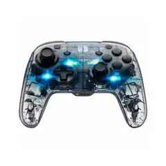 PDP - Mando Inalámbrico para Switch Afterglow Deluxe Transparente