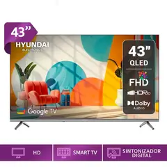 HYUNDAI - TELEVISOR QLED 43” FHD SMART TV HYLED4326QG