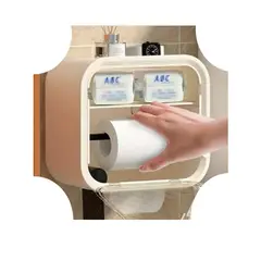 GENERICO - Dispensador organizador de papel para baño