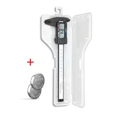 GENERICO - Pie de Rey Calibrador Digital de mano Vernier Case Baterias