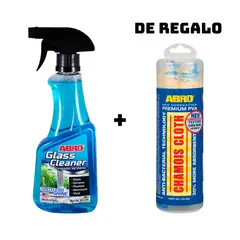 ABRO - Liquido Limpia Vidrios 473ml GC-300 + Regalo Secador