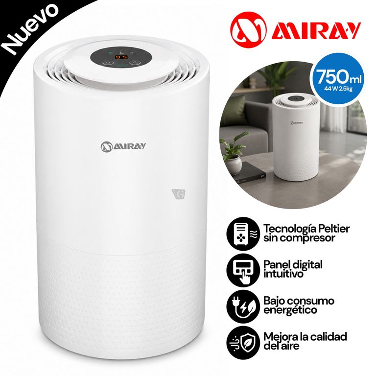 Deshumedecedor Miray DM-750 750 ml