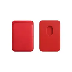 GENERICO - Tarjetero Magnético MagSafe para iPhone - Rojo