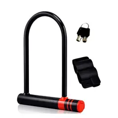 GENERICO - Candado U-lock Con Soportes