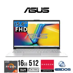 ASUS - Laptop Go 15 E1504FA-BQ547 AMD Ryzen 5 7430U Ram 16Gb SSD 512Gb 15.6" FHD Free Dos