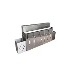 XM - PORTA UTENCILIOS MULTIFUNCIONAL DE COCINA SATINADO ADB6839