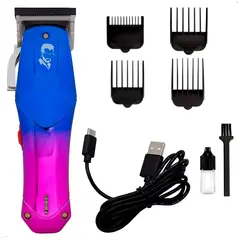 KEMEI - Maquina de Cortar Cabello Inalámbrica Profesional KM-1218