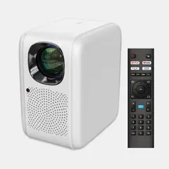 MECOOL - Proyector KP2: Full HD con 600 ANSI lúmenes y sonido Dolby