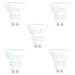 EVOLITE - PACK 5 Dicroicos led evolite 10w GU10 ceramico DIA