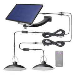 AFVENTURA - Lamparas Led Solar Colgante C Control Y Panel