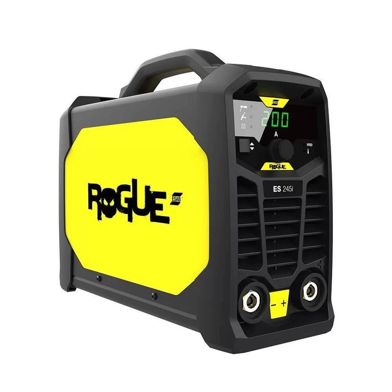 Maquina de Soldar ROGUE ES245i ESAB 200 Amperios + Careta Fotosensible