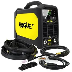 ESAB - Maquina de Soldar Rogue ET 205ip / 200 Amperios + Regulador de argón + Careta Fotosensible