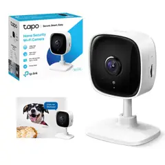 TP LINK - Camara de Seguridad Wi-fi 1080p Full HD interior fija TAPO C100