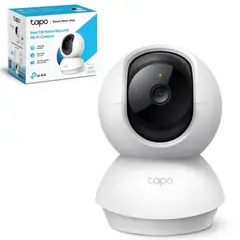 TP LINK - Camara de Seguridad wi-fi 1080p full hd interior giratoria TAPO C200
