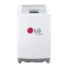 LG - Lavadora 13 kg Carga Superior Smart Inverter TurboDrum WT13WPBK Blanco