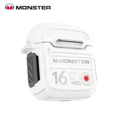 MONSTER - Audífonos Bluetooth Gamer XKT16 Blanco
