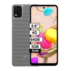 LG - Celular LG K42 64GB - 3GB RAM Color Gris