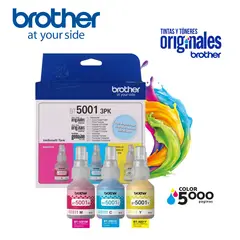 BROTHER - TINTA ORIGINAL BT5001 3PK