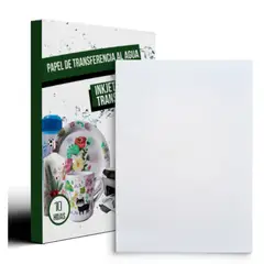 CUSTOM LABELS - Papel de transferencia al agua decal inkjet X10H A4