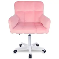 BUCKINGHAM - Silla Giratoria de Escritorio Oficina Curve Rosado