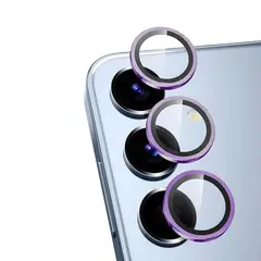 GENERICO - Protector de Lente Glass Individual Compatible con Galaxy A55 Lila