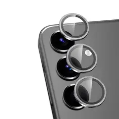 GENERICO - Protector de Lente Glass Individual Compatible con Galaxy S25 Plateado