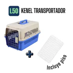 GENERICO - Kennel transportador de mascotas para perro y gato