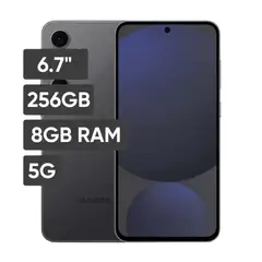 SAMSUNG - Celular Galaxy S24 FE 8GB RAM 256GB ROM - NEGRO