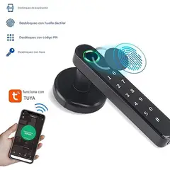 GENERICO - Cerradura Smart Inteligente Manija F504 + Asesoría Instalación