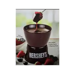 GENERICO - Mini Fondue Set Hershey con pickers