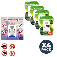 OEM - Repelente Electronico de Roedores Ratas Cucarachas