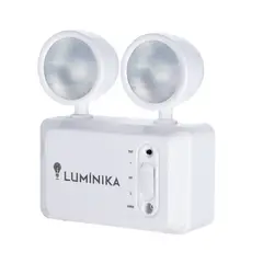 LUMINIKA - Lámpara de Emergencia Led 2W 6500K 250 Lm